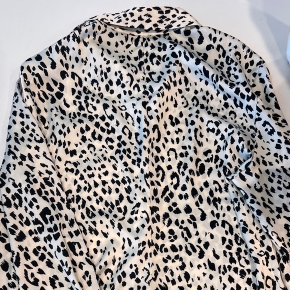 Zara Animal Print Blouse - Picture 4 of 4